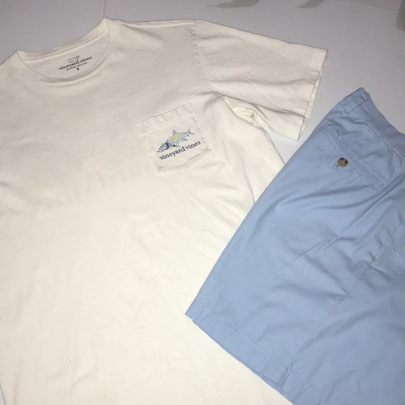 Vineyard Vines men’s one pocket T-Shirt Size small Printed Short sleeve - Picture 4 of 9